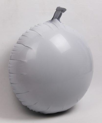 BALON OKRĄGŁY CIEMNOSZARY 45*45