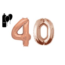 LUFI METAL(40) MATOWY RÓŻOWY ZŁOTO 102