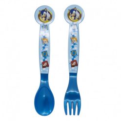 ZESTAW 2 SZT. PLASTIKOWYCH sztućców SONIC