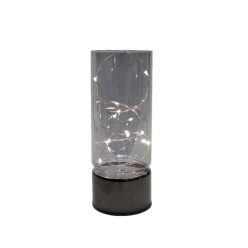 LAMPA+ŚWIECĄCY SZARY7*15