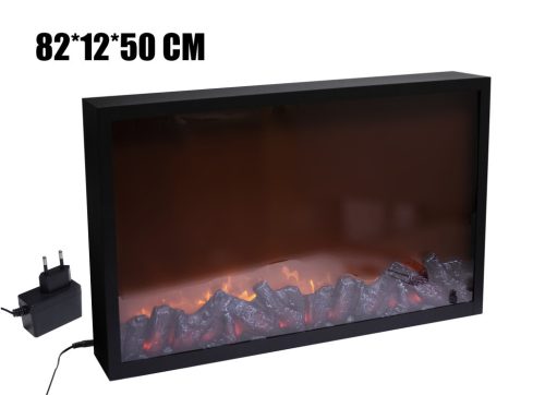 METALOWY KOMINEK ŻAR 82*12*50