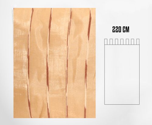 ZAWIESZKA ORGANZA BRĄZOWA PASKI220