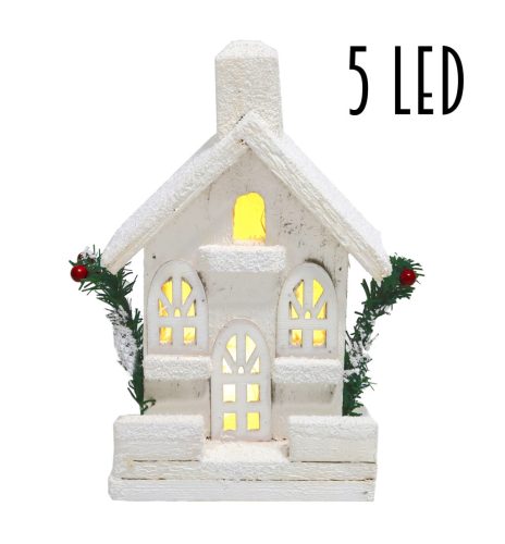 DRZEWO DOM+5LED 3OKNO+ŚWIĄTECZNE DRZEWO 22