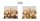 PUZZLE Z DREWNA BLOK MIESZKALNY+20 DRZWI ZIMOWY 64*9*51