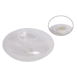 STELAŻ DO ŚWIEC PRZEZROCZYSTY 12CM