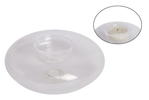 STELAŻ DO ŚWIEC PRZEZROCZYSTY 12CM