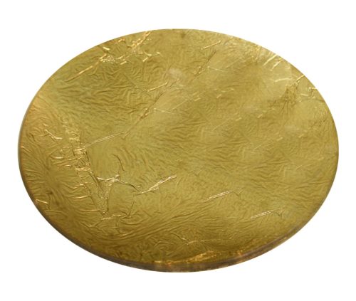 POT ROUND FORGED GOLD 15C