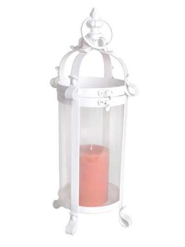 PRASA METALOWA LAMPA BIAŁA38