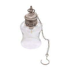 PRES.METAL LAMPA+ŁAŃCUCH  BEŻ26