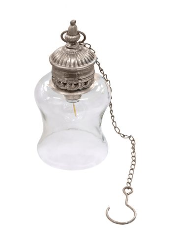 PRES.METAL LAMPA+ŁAŃCUCH  BEŻ26