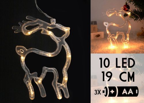 LED RENIFER 10LED19CM WW