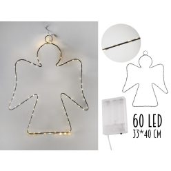 ŚWIATŁO DRUTU ANIOŁ 60L   33*40