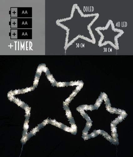 ŚWIATŁO GWIAZD*2+LED ZIMA30/50