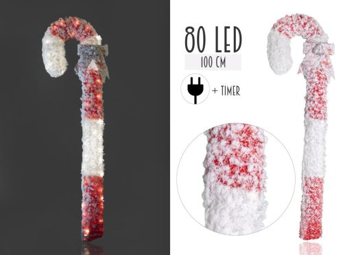 WIL.SZTAPALKA+80LED ŚNIEG/P100