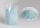 DEK.PAPIR W TORBIE NIEBIESKI 20GR