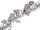 BOA SZEROKI+SERCE SREBRNY9CM*2M