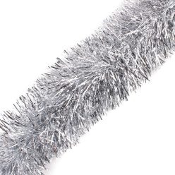 BOA SZEROKI+GRUBY SREBRNY12CM*2M