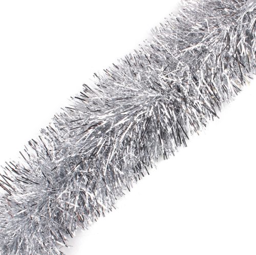 BOA SZEROKI+GRUBY SREBRNY12CM*2M
