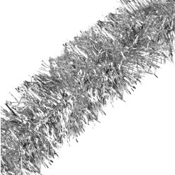 BOA SZEROKI SREBRNY    25CM*2M
