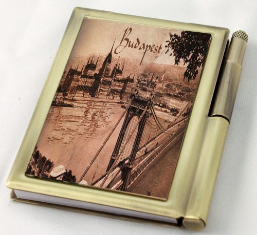 METAL NOTES Z DŁUGOPIS "BUDAPEST