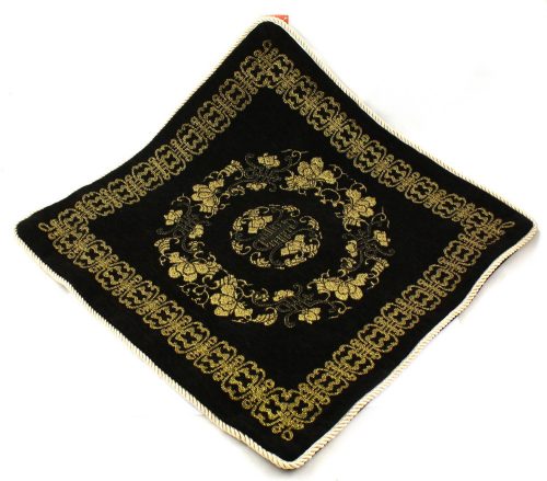 PODUSZKA CZARNO-BIAŁA 45CM