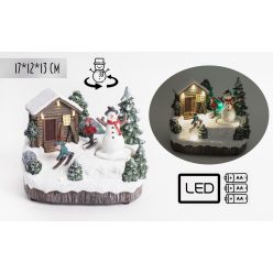 P.DOM+LED ŚNIEŻNA ZAWIEJA17*12*13