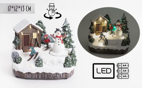 P.DOM+LED ŚNIEŻNA ZAWIEJA17*12*13