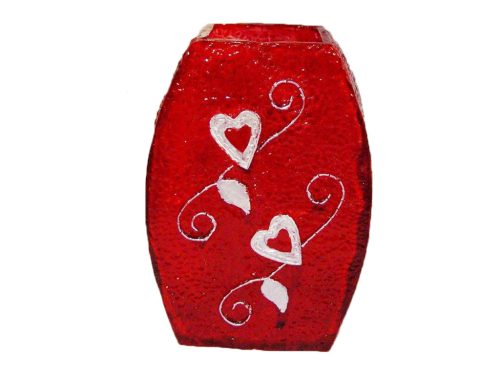 P.UCHWYT CZERWONY/SERCE 14CM