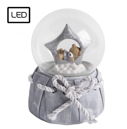 P.HG.LED TORBA+MISIE SREBR14,5