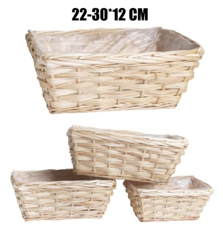 KOSZ.FUTERAŁ*3CEGLA BEŻ22-30*12