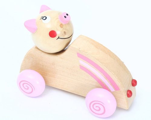 DRZWI ŚWIŃKA MAŁY SAMOCHÓD 12CM