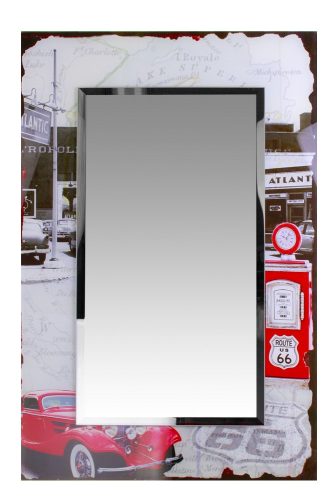 LUSTRO CZERWONE Z AUTEM 40*60