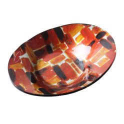 POT OVAL ORANGE 24