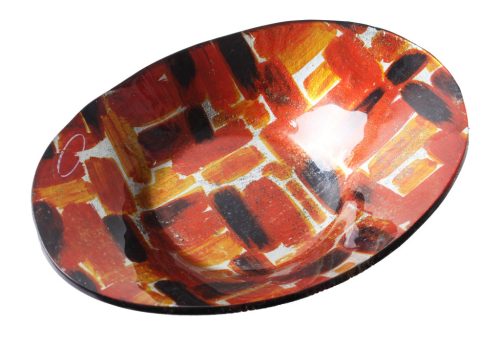 POT OVAL ORANGE 24
