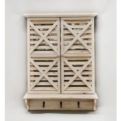 LUSTRO ŚCIENNE+DREWNO NATURALNE 51*10*67
