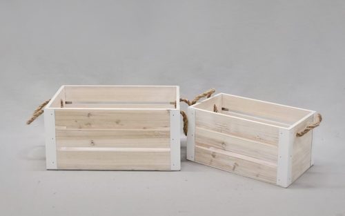 DRZEWO SKRZYNIA*2+UCHO NATURALNA 28/33*16
