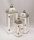 PUŁKA+METAL LAMPA*3BIAŁY14-25*70