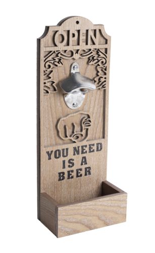 PUZZLE Z DREWNA OTWIERACZ DO PIWA U NEEDBEER 13*35