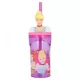 BUTELKA 3D Z RYSUNKIEM I SŁOMKĄ 360 ML DISNEY Księżniczki
