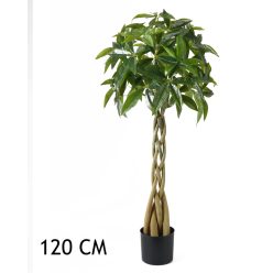 DZIKA KAKAO 4GAŁĘZIE ZIELONE 120CM