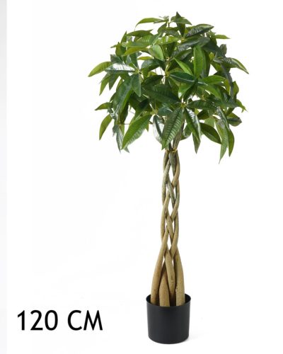 DZIKA KAKAO 4GAŁĘZIE ZIELONE 120CM