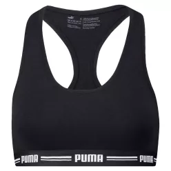 Puma biustonosz sportowy Y z tyłu - czarny - M