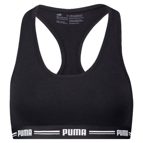 Puma biustonosz sportowy Y z tyłu - czarny - M