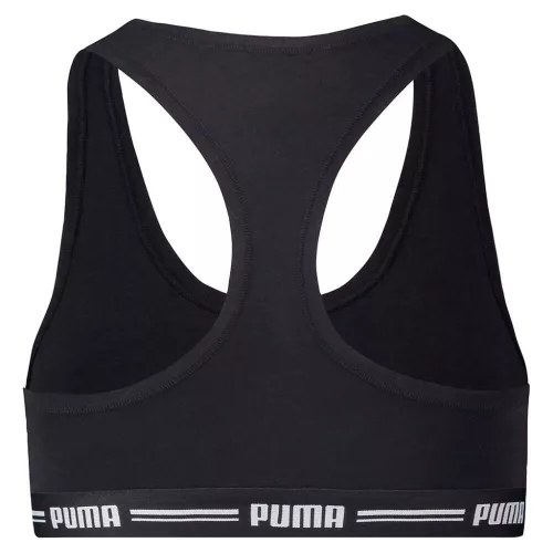 Puma biustonosz sportowy Y z tyłu - czarny - M