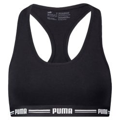 Puma biustonosz sportowy Y z tyłu - czarny - S