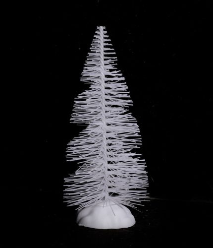 DEK.SZCZOTKA ŚNIEŻNA BIAŁA 10CM