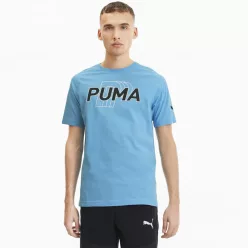   Puma męska koszulka sportowa z wysoką zawartością bawełny