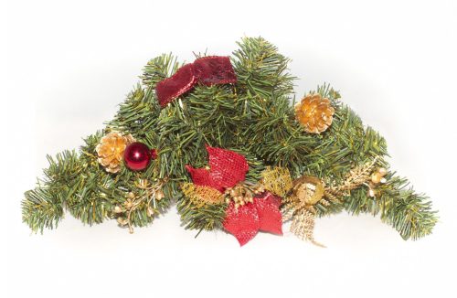 DEKORACJA STOŁOWA/ILEX SREBRNY 28