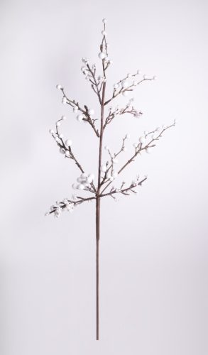 DEK.GAŁĄZKA BIAŁE JAGODY 72CM