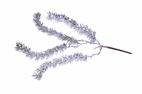 GAŁĄZKA SOSNY Z IGŁAMI ŚNIEŻNA 64CM